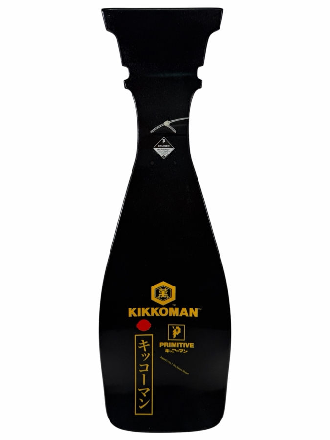 Primitive X Kikkoman Bottle CNC Shaped Limited Edition Collaboration Skateboard Cruiser Deck 30.5L [Photo 3]