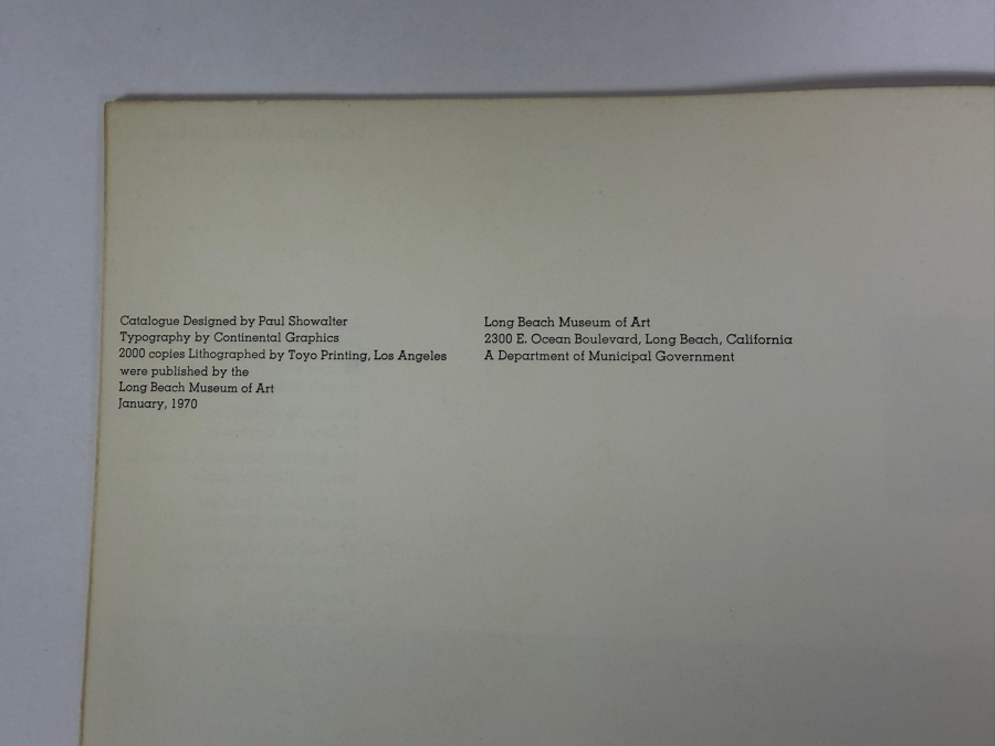 1970 Calder Gouaches The Art of Alexander Calder Long Beach Museum Of Art First Edition Exhibition Catalogue [Photo 7]