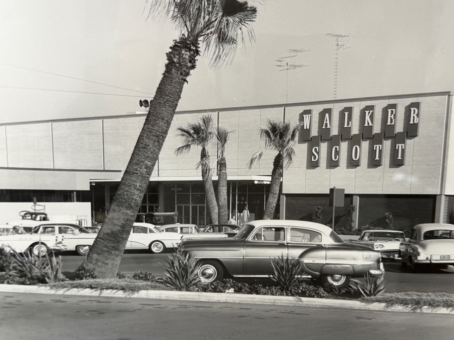 San Diego History Center Collection Walker Scott Department Store Mid-Century Architecture Framed Archive Photograph 19 X 15 Framed: 28.5 X 23 [Photo 3]