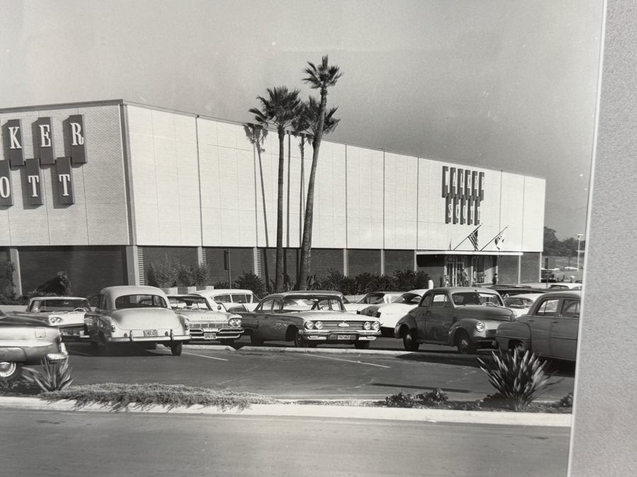 San Diego History Center Collection Walker Scott Department Store Mid-Century Architecture Framed Archive Photograph 19 X 15 Framed: 28.5 X 23 [Photo 4]