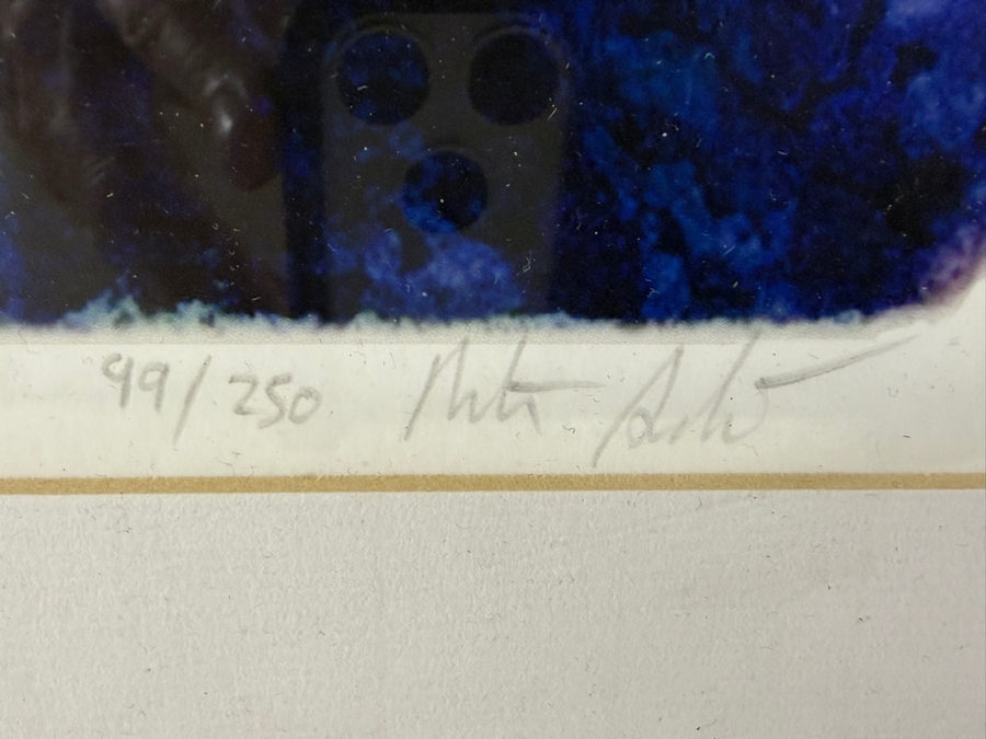 Misha Ashton-Moore Roller Skates Alternative Photography Hand Signed Limited Edition Color Serigraph Print Number 99/250 20 X 16 Framed: 26 X 21 [Photo 6]