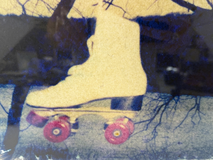 Misha Ashton-Moore Roller Skates Alternative Photography Hand Signed Limited Edition Color Serigraph Print Number 99/250 20 X 16 Framed: 26 X 21 [Photo 5]