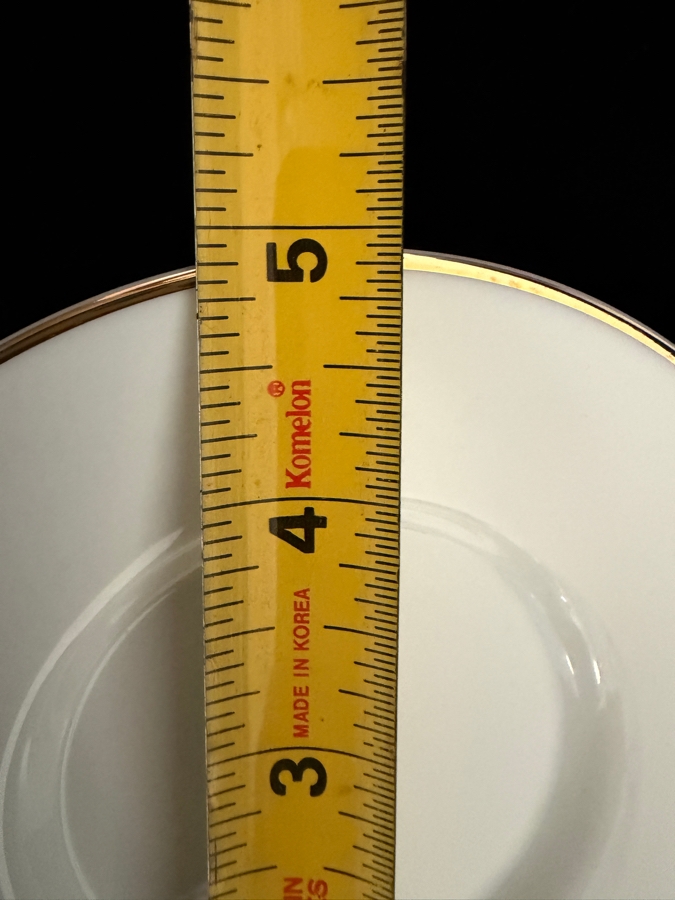 Tiffany & Co. Gold Band Contemporary Bone China Six Person Demitasse Espresso Service Collection [Photo 7]