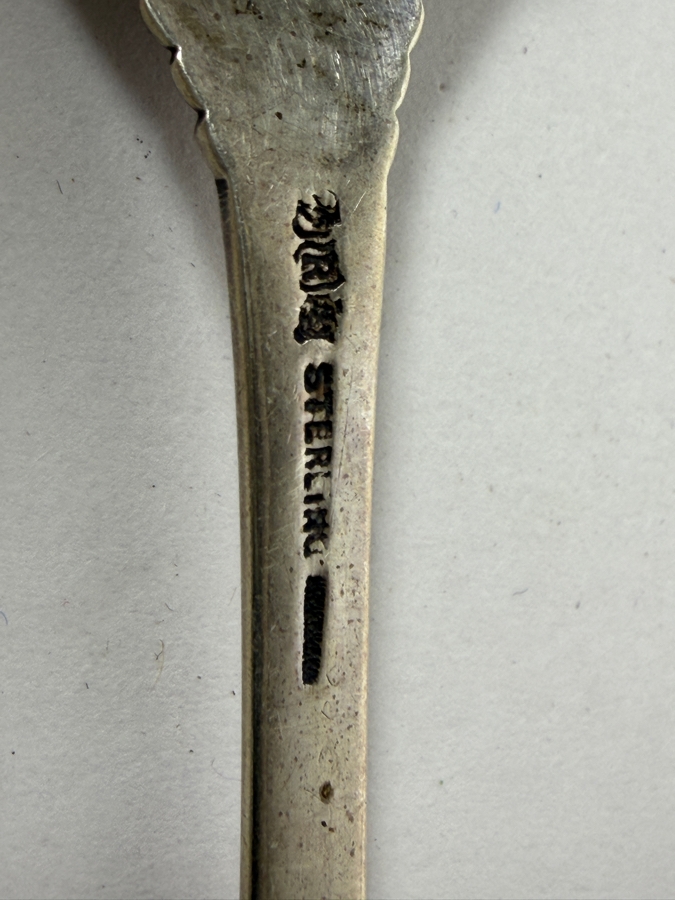 Pair Of Vintage Solid Sterling Silver Sugar Or Individual Ice Tongs Featuring Bird Talon Claws 59.8g [Photo 7]