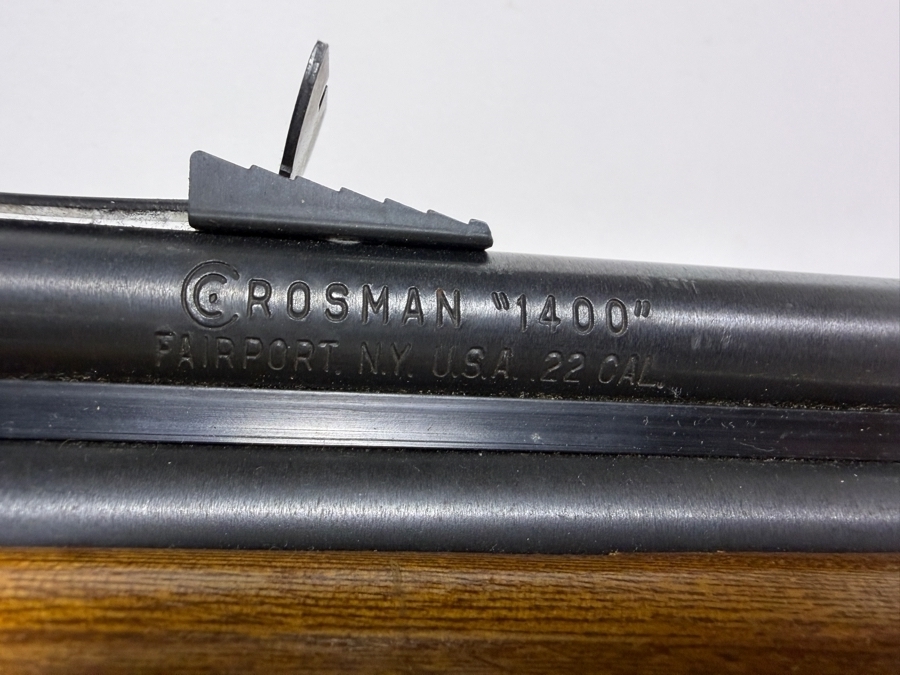 Vintage Crosman Model 1400 Pumpmaster .22 Caliber Multi-Pump Pneumatic Air Rifle 35'L [Photo 3]