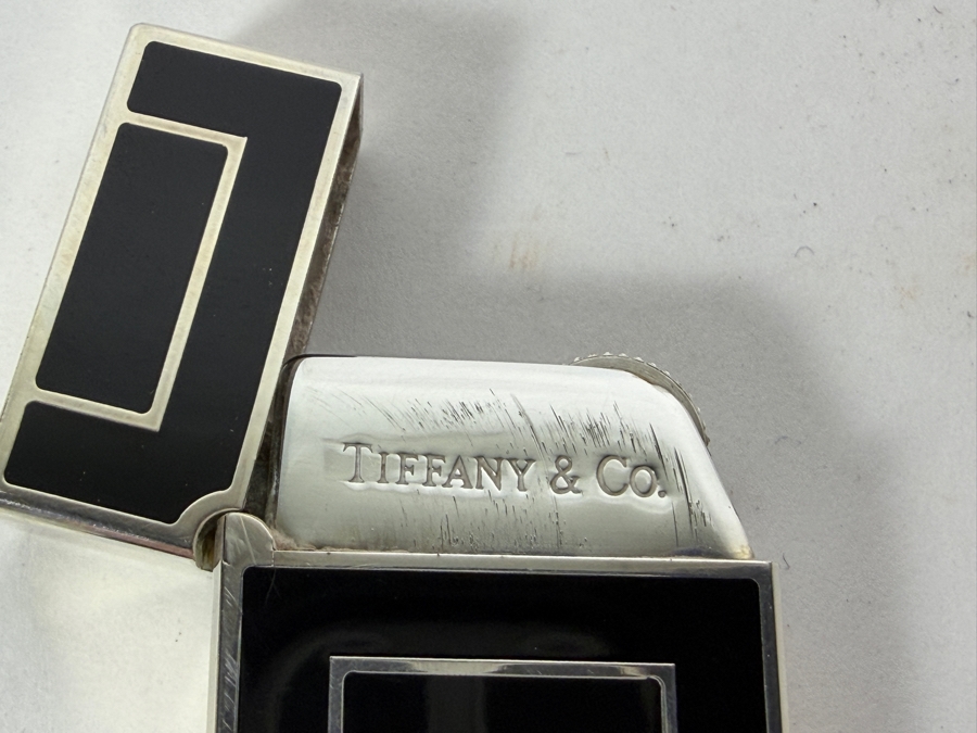Vintage Tiffany & Co. Art Deco Style Pocket Lighter 2.25'L [Photo 2]