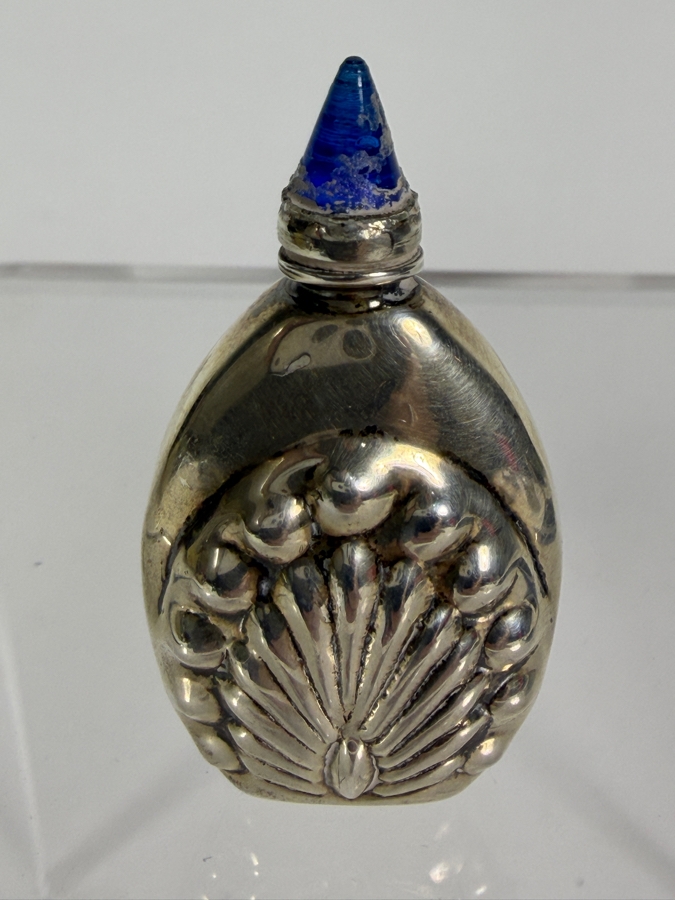 Sterling Silver Snuff Bottle 1.75'L 10.0g [Photo 2]