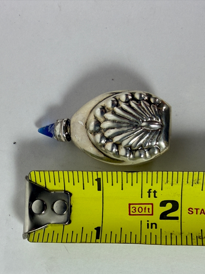 Sterling Silver Snuff Bottle 1.75'L 10.0g [Photo 3]