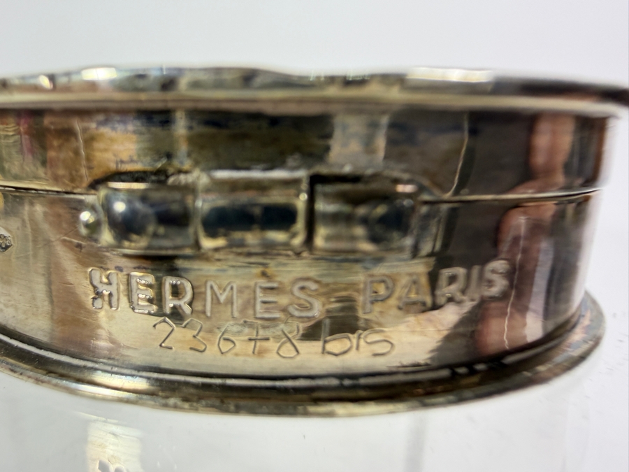 Vintage Hermes Paris Silver 1873 5 Francs Coin Hinged Snuff Pill Box 29.2g [Photo 10]