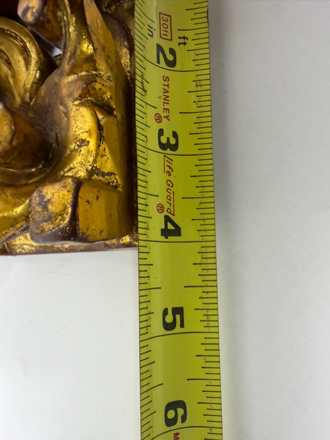 Antique Chinese Pierced and Carved Gilt-Wood Wall Panel 4'W X 10.5'H [Photo 9]
