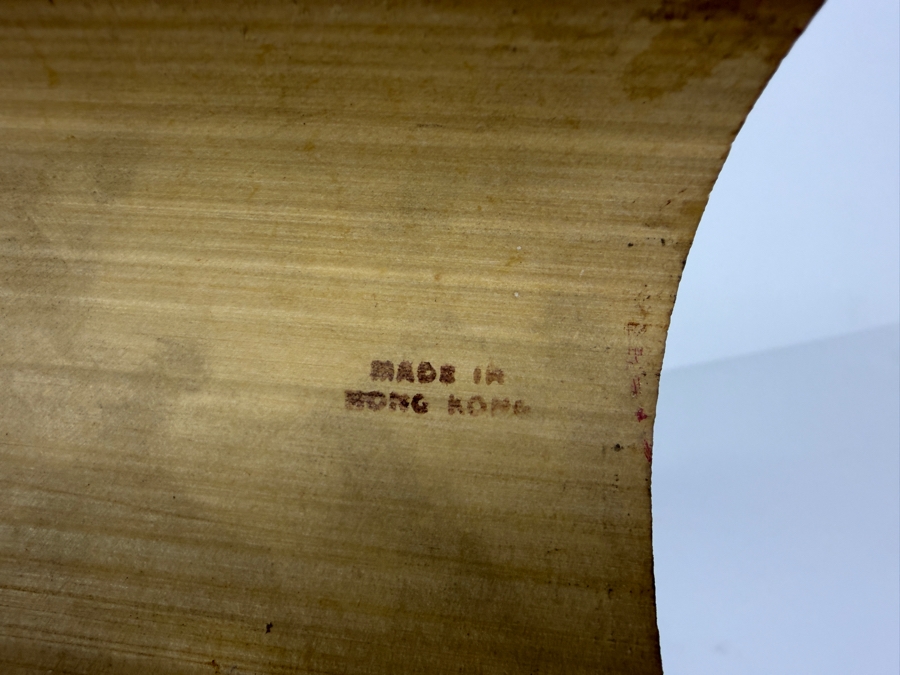 Vintage Carved Bamboo Artwork from Hong Kong 11.5'H [Photo 8]