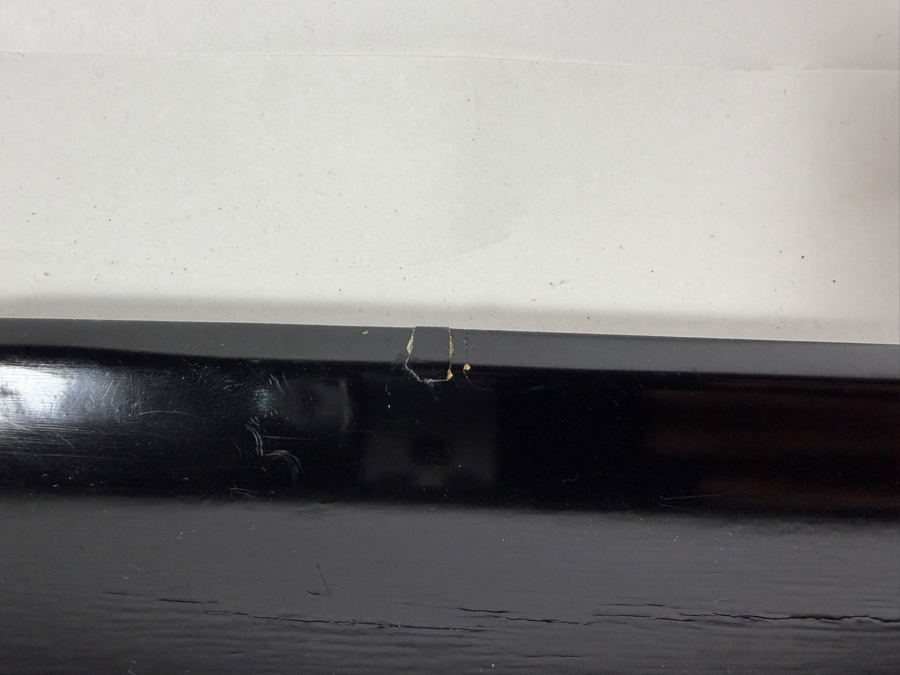Rae Kasian Signed Japanese Lacquered Wood Serving Tray with Some Damage - See Photos 14' X 14' [Photo 3]