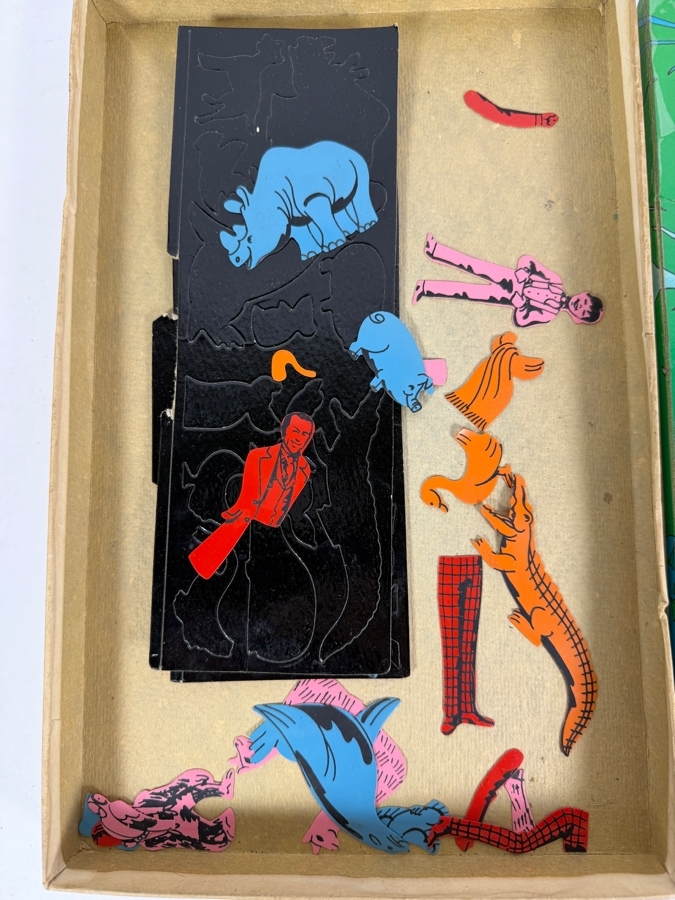 Vintage 1967 Doctor Dolittle Cartoon Kit by Colorforms [Photo 4]