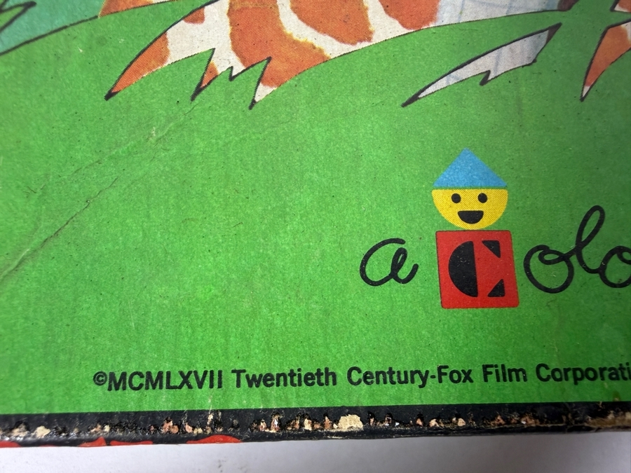 Vintage 1967 Doctor Dolittle Cartoon Kit by Colorforms [Photo 5]