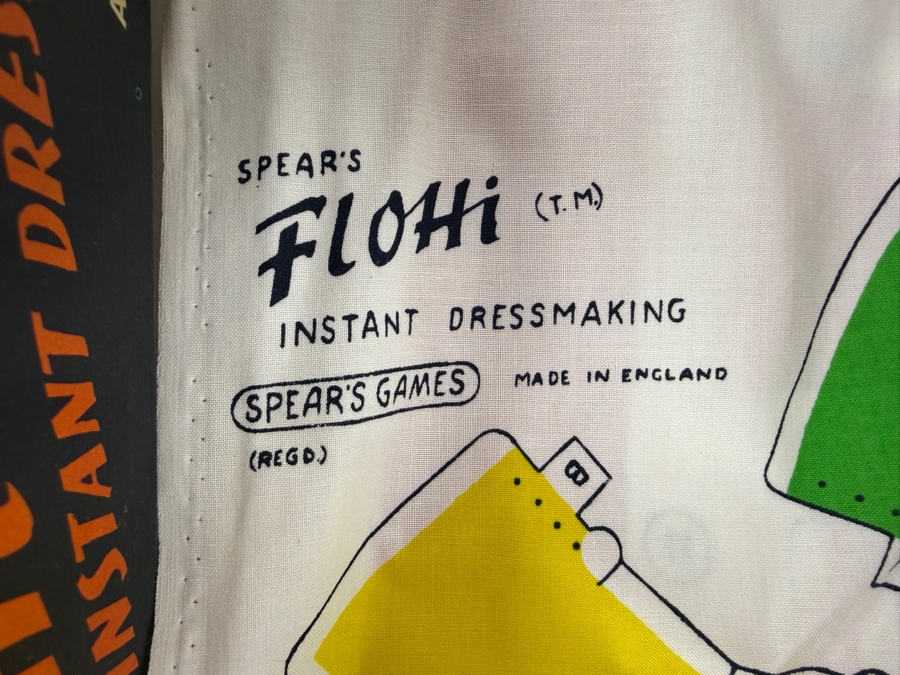 New Old Stock Vintage 1960s Spear's Flotti Instant Dressmaking Doll Kit [Photo 4]