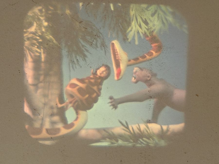 Vintage 1960's Sawyer's View Master Projector Walt Disney Cartoon Theatre with Disney 10 Reels [Photo 5]