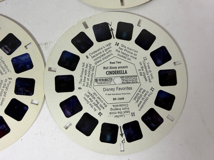 Vintage 1960's Sawyer's View Master Projector Walt Disney Cartoon Theatre with Disney 10 Reels [Photo 16]