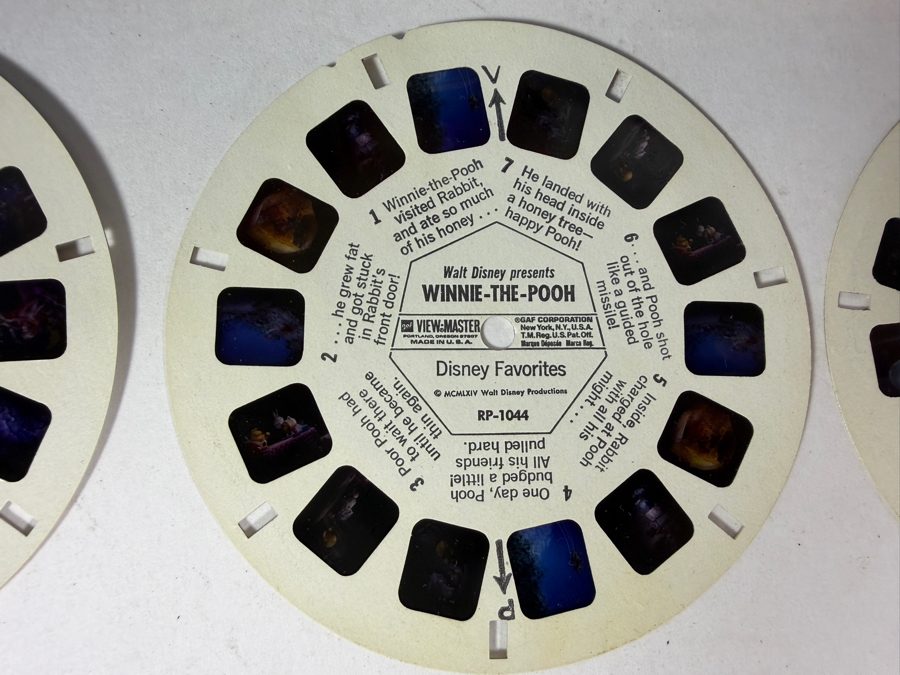 Vintage 1960's Sawyer's View Master Projector Walt Disney Cartoon Theatre with Disney 10 Reels [Photo 14]