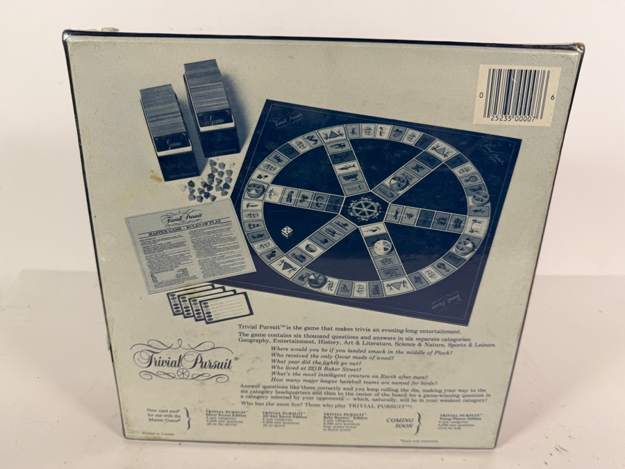 Sealed Trivial Pursuit Master Game – Genus Edition [Photo 4]