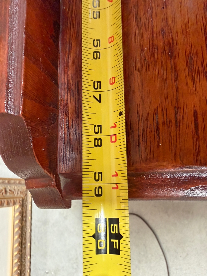 Vintage American Blended Walnut Buffet 59W X 19D X 28H [Photo 9]