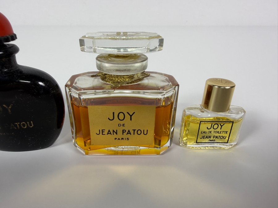 (5) Jean Patou Joy Perfume Bottles Paris [Photo 2]