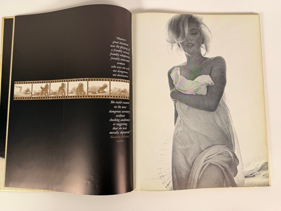 Vintage Hardcover Eros Magazine, Volume 1, Number 3 (Autumn 1962) Featuring the Legendary Final Studio Portraits ('Last Sitting') of Marilyn Monroe Taken by Photographer Bert Stern [Photo 13]