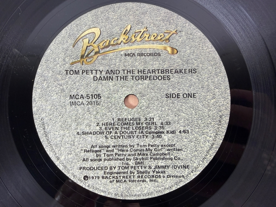 Tom Petty and the Heartbreakers - Damn the Torpedoes - Backstreet Records / MCA Records - MCA-5105 - 1979 - Vinyl Record [Photo 5]