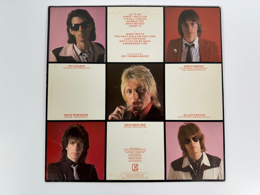 The Cars - Candy-O - Elektra - 6E-507-A - 1979 - Vinyl Record [Photo 2]