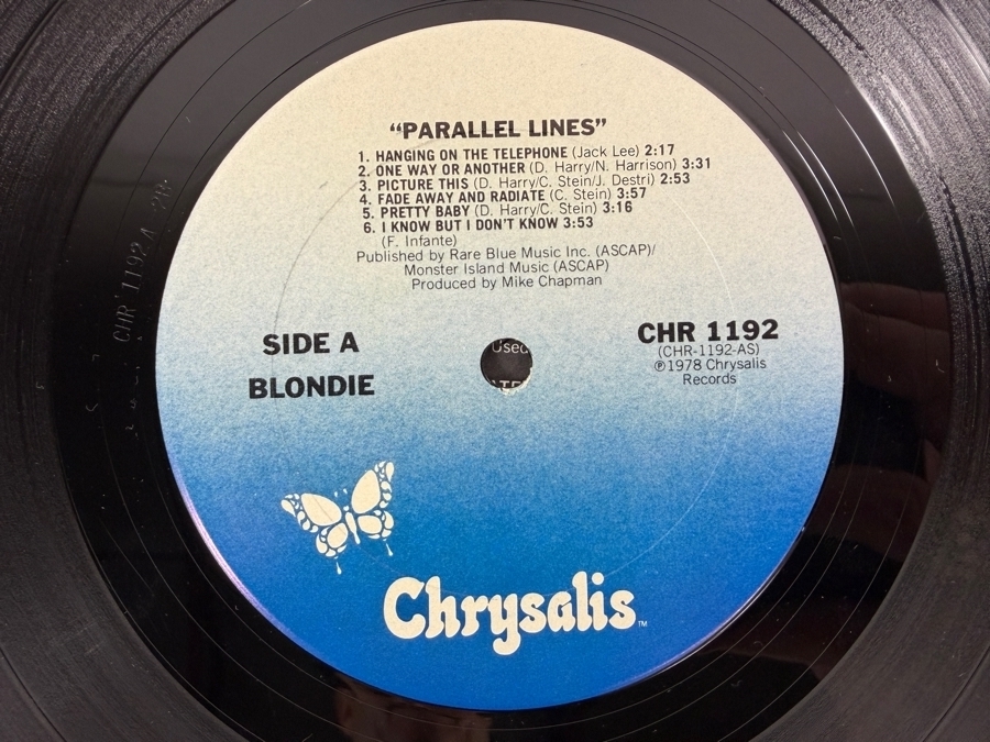 Blondie - Parallel Lines - Chrysalis Records - CHR 1192 - 1978 - Vinyl Record [Photo 4]