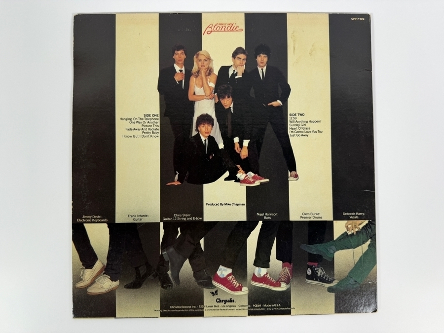 Blondie - Parallel Lines - Chrysalis Records - CHR 1192 - 1978 - Vinyl Record [Photo 2]