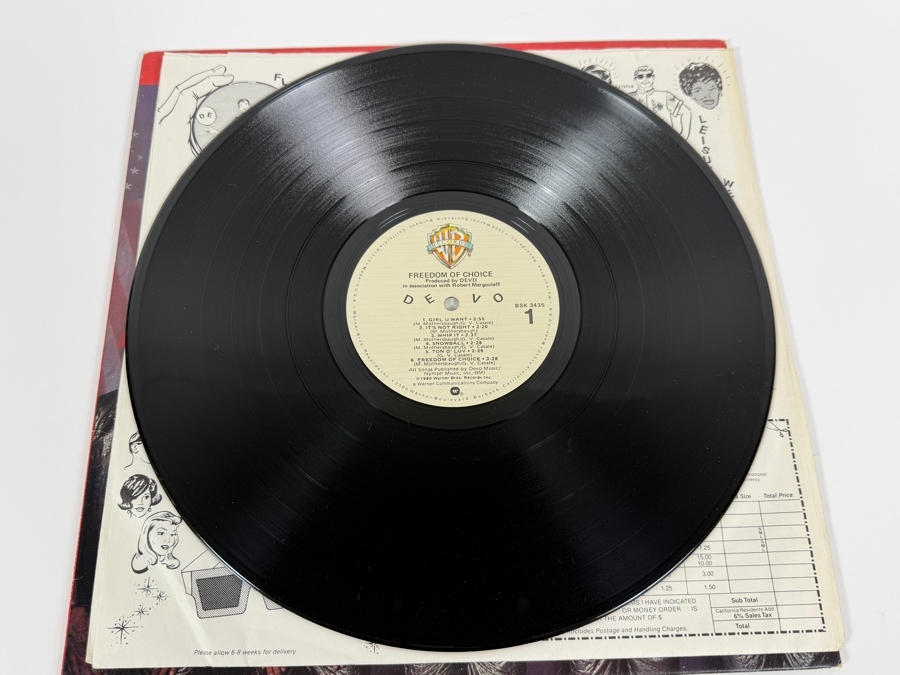 Devo - Freedom of Choice - Warner Bros. Records - BSK 3435 - 1980 - Vinyl Record [Photo 5]