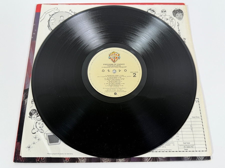 Devo - Freedom of Choice - Warner Bros. Records - BSK 3435 - 1980 - Vinyl Record [Photo 7]
