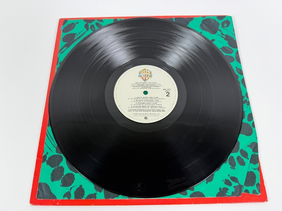 The B-52's - Wild Planet - Warner Bros. Records - BSK 3471 - 1980 - Vinyl Record [Photo 5]