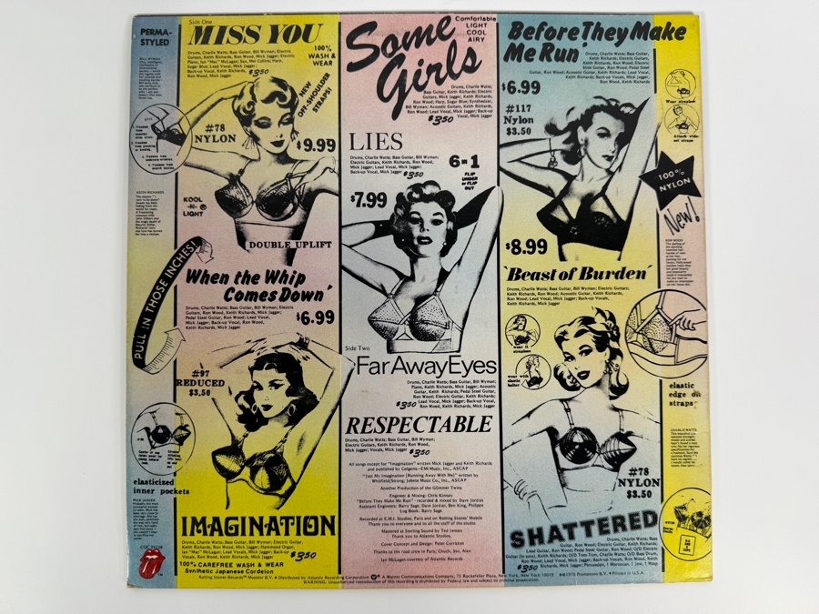 The Rolling Stones - Some Girls - Rolling Stones Records - COC 39108 - 1978 - Vinyl Record [Photo 2]