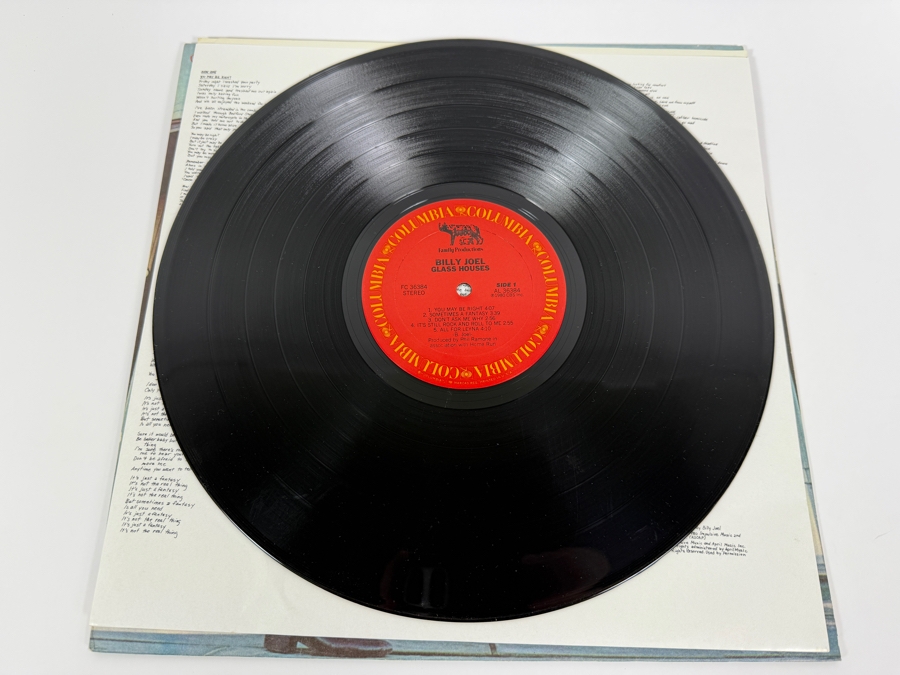 Billy Joel - Glass Houses - Columbia - FC 36384 - 1980 - Vinyl Record [Photo 3]