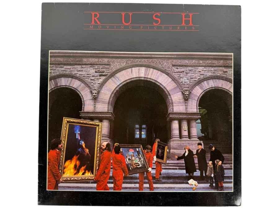 Rush - Moving Pictures - Mercury - SRM-1-4013 - 1981 - Vinyl Record