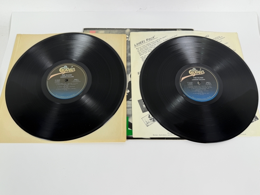 The Clash - London Calling - Epic - E2 36328 - 1979 - Vinyl Record [Photo 5]