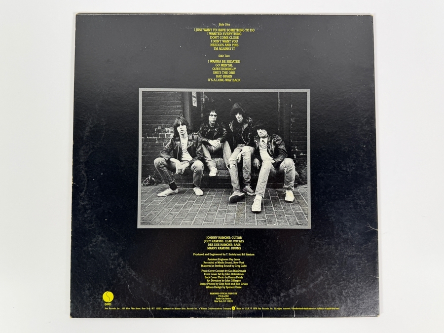 Ramones - Road to Ruin - Sire - SRK 6063 - 1978 - Vinyl Record [Photo 2]