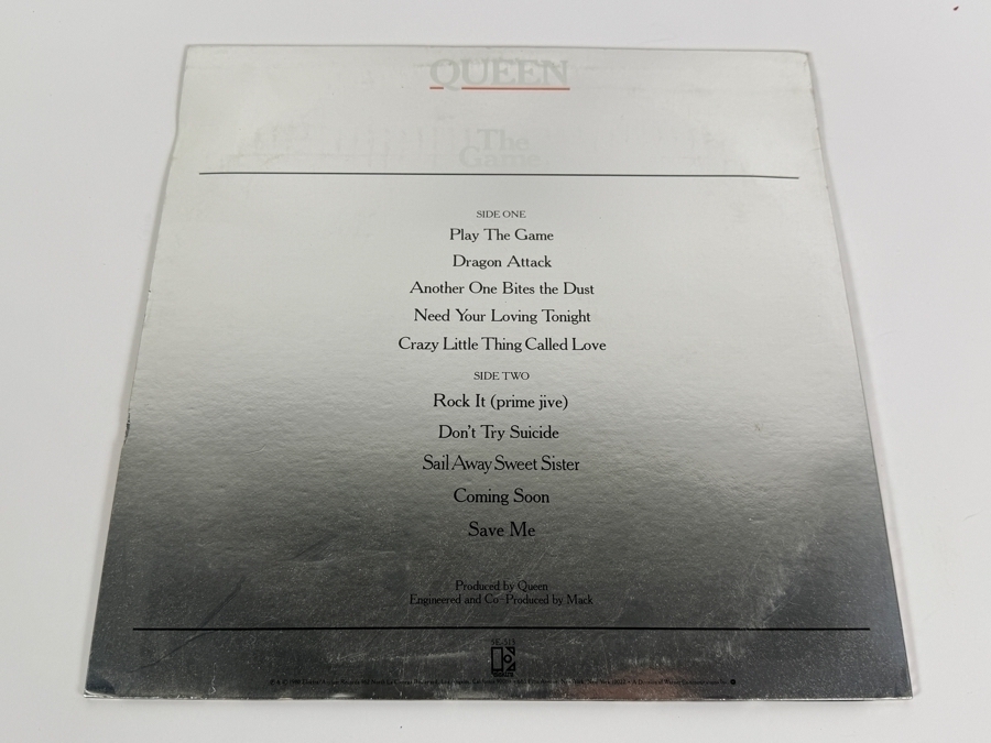 Queen - The Game - Elektra - 5E-513A AR - 1980 - Vinyl Record [Photo 2]