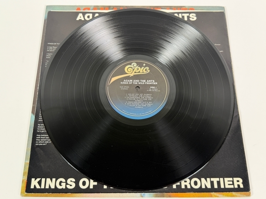 Adam and the Ants - Kings of the Wild Frontier - Epic - NJE 37033 - 1980 - Vinyl Record [Photo 3]