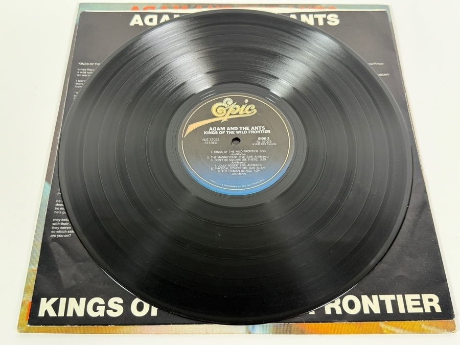 Adam and the Ants - Kings of the Wild Frontier - Epic - NJE 37033 - 1980 - Vinyl Record [Photo 5]