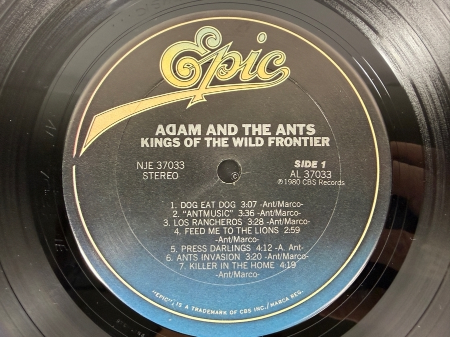 Adam and the Ants - Kings of the Wild Frontier - Epic - NJE 37033 - 1980 - Vinyl Record [Photo 4]