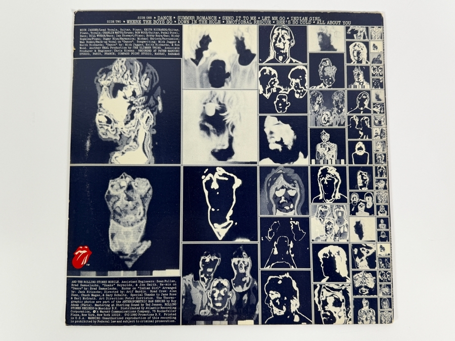 The Rolling Stones - Emotional Rescue - Rolling Stones Records - COC 16015 - 1980 - Vinyl Record [Photo 2]