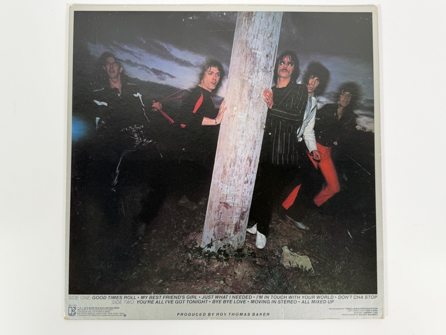 The Cars - The Cars - Elektra - 6E-135-A - 1978 - Vinyl Record [Photo 2]