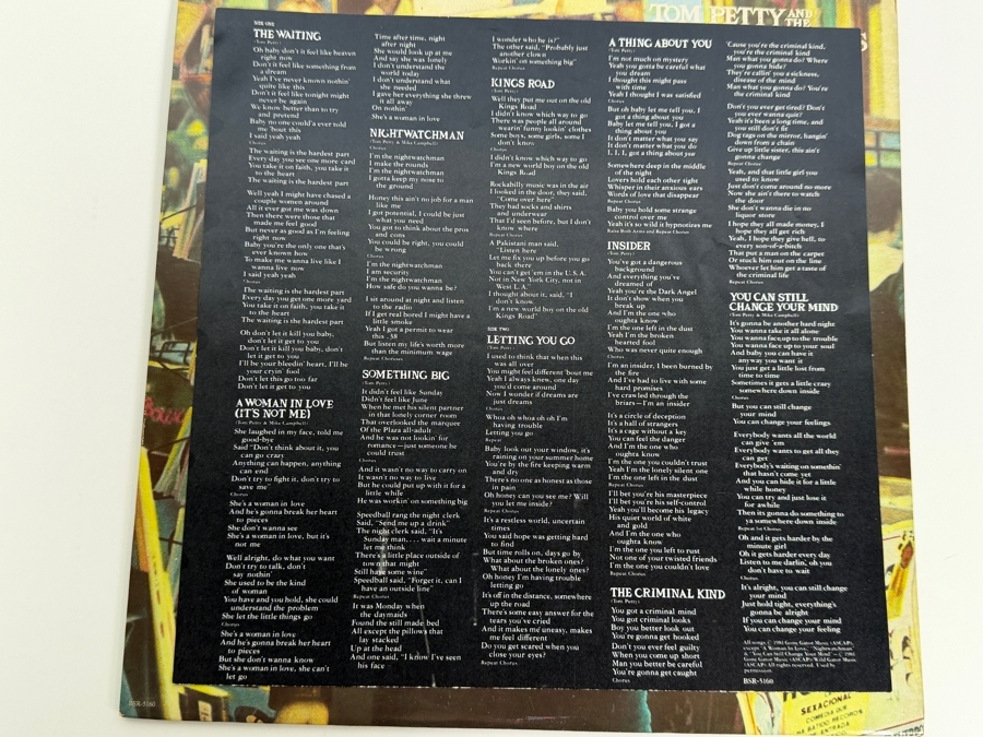 Tom Petty and the Heartbreakers - Hard Promises - Backstreet Records - BSR-5160 - 1981 - Vinyl Record [Photo 3]