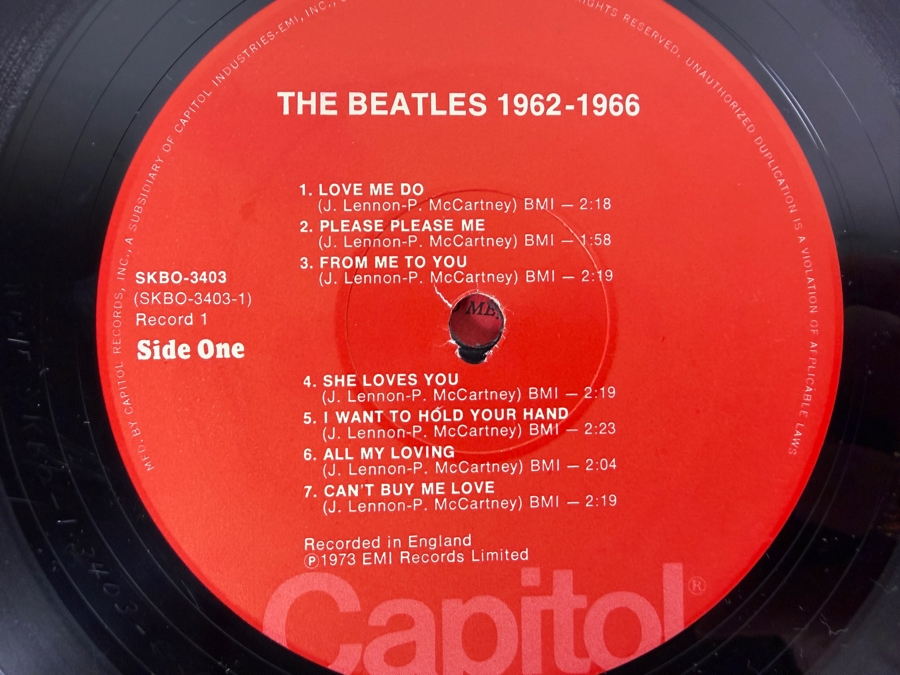 The Beatles - 1962-1966 - Capitol - SKBO-3403 - 1973 - Vinyl Record [Photo 5]