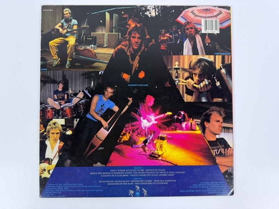 The Police - Zenyatta Mondatta - A&M Records - SP-4831 - 1980 - Vinyl Record [Photo 2]