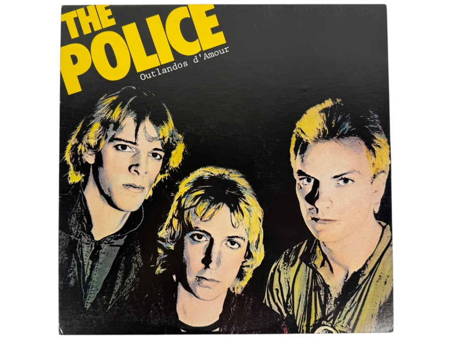 The Police - Outlandos d'Amour - A&M Records - SP-4753 - 1978 - Vinyl Record