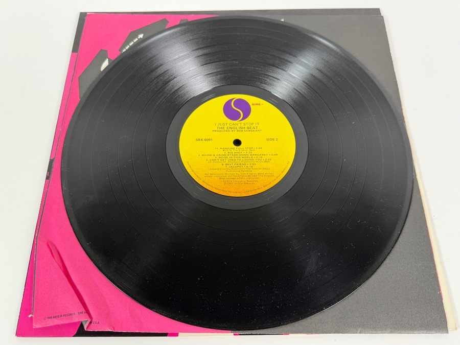 The English Beat - I Just Can't Stop It - Sire - SRK 6091 - 1980 - Vinyl Record [Photo 5]