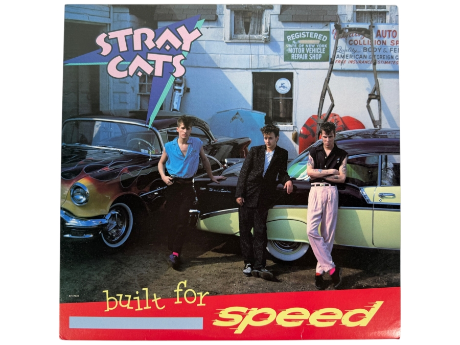 Stray Cats - Built For Speed - EMI America - ST-17070 - 1982 - Vinyl Record